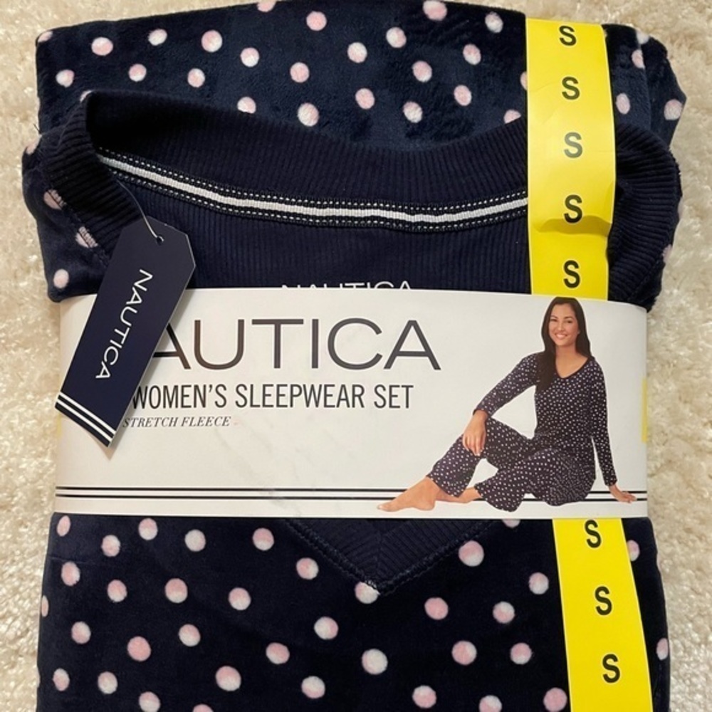 Nautica 2-pc women’s Sleep Wear Set / Small / Navy (W-1)